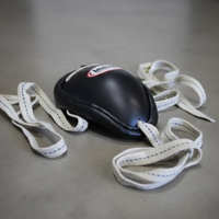 MORGAN PLATINUM LACE UP STEEL GROIN GUARD 