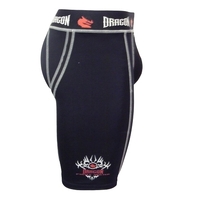 DRAGON COMPRESSION SHORTS WITH TRI-FLEX GROIN CUP[X Small]