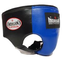 MORGAN PLATINUM LEATHER  ABDO GUARD[Large Blue]