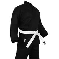 DRAGON KARATE UNIFORM (BLACK) - 8oz [0000]
