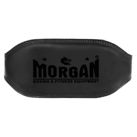 MORGAN B2 BOMBER 15CM WIDE LEATHER WEIGHT LIFTING BELT [Small]
