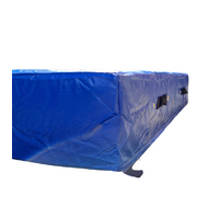 MORGAN HIGH JUMP/LANDING/CRASH MAT[1.8m x 1.8m x 30cm Blue]