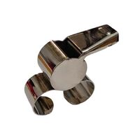 Morgan Finger Grip Metal Whistle