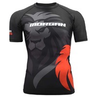 MORGAN ALPHA SERIES SHORT SLEEVE RASH GUARD [Small]