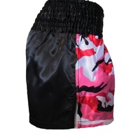 MORGAN 50/50 DIABLA MUAY THAI SHORTS - PINK[X-Small]