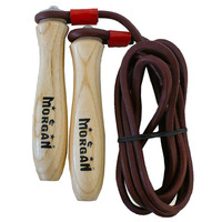 MORGAN ELITE LEATHER SKIPPING ROPES