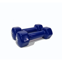 MORGAN VINYL DUMBBELLS - PAIR (1kg-2kg-3kg) [2kg pair]