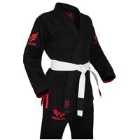 DRAGON V2  450gsm BJJ Gi - IBJJF APPROVED (BLACK) [0 (M-3)]