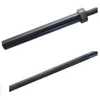 MORGAN 15KG LADIES BLACK HARDEN CHROME OLYMPIC BARBELL