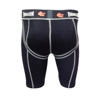 DRAGON COMPRESSION SHORTS WITH TRI-FLEX GROIN CUP[X Small]