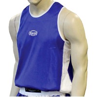Smai Reversible Red/Blue Boxing Singlet [Size: X-Large]