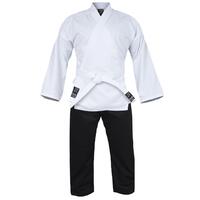 YAMASAKI PRO SALT & PEPPER KARATE UNIFORM (10oz) [Size: 000]