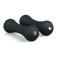 Morgan Neoprene Bone Shape Dumbbells – PAIR [1kg]