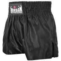 MORGAN MUAY THAI SHORTS - BLACK[X-small]