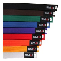 YAMASAKI COLOURED MARTIAL ARTS BELTS (DELUXE)[Black 0]