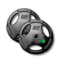 RAPID MOTION OLYMPIC RUBBER WEIGHT PLATES 1.25KG (PAIR)