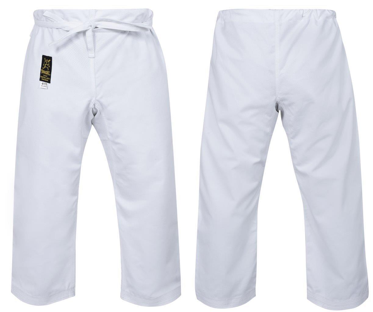 Yamasaki White Canvas Karate Gi Pants (14oz)