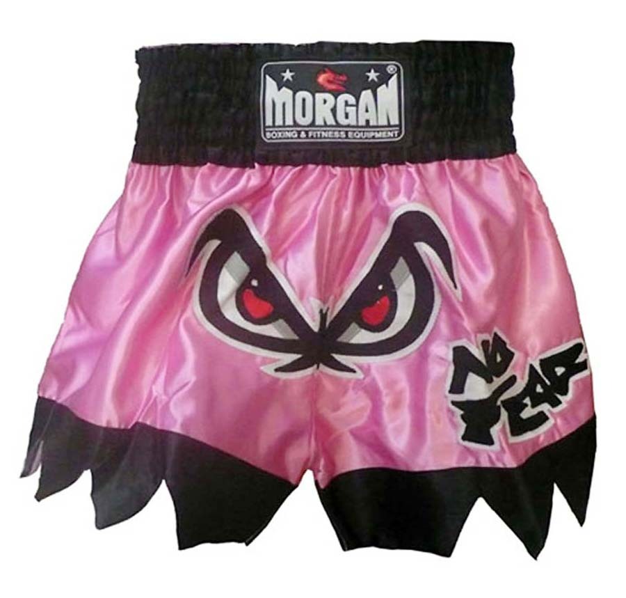 Muay Thai Kick Boxing Womens Fearless Shorts - Morgan Sports **FREE DELIVERY** E