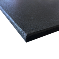 MORGAN COMMERCIAL GRADE COMPRESSED RUBBER FLOOR TILES (1m x 1m x 15mm) 