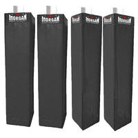  MORGAN BLACK GOAL POST PROTECTORS (4PCSET)