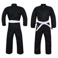 DRAGON KARATE UNIFORM (BLACK) - 8oz