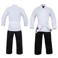 DRAGON KARATE SALT & PEPPER UNIFORM  (8oz)