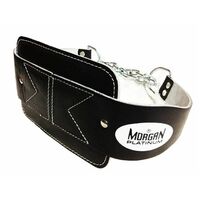 MORGAN 'PLATINUM' LEATHER DIPPING WEIGHT BELT 