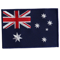 Australian Flag Badge Large