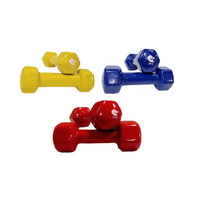 MORGAN VINYL DUMBBELLS - PAIR (1kg-2kg-3kg) 